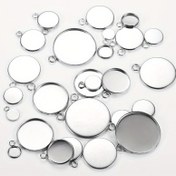 Resim 10 adet/paket Paslanmaz Çelik Zımpara Halkaları, Çeşitli Boyutlar (6-30mm) Kendin Yap Takı Yapımı İçin, Kolye, Küpe, Kolye ve Şans Aksesuarları 
