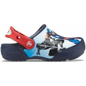 Resim Crocs AVENGERS PATCH CLOG ERKEK ÇOCUK TERLİK 207068-410 
