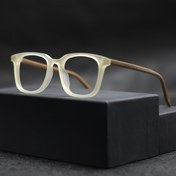Resim ZQ GLASSES Unisex Moda Gözlükleri - Oval Tam Çerçeveli PC Çerçeve, Hafif Reçine Lensler, Erkekler ve Kadınlar için Kahverengi ve Şeffaf Gradyan Tasarım, Günlük ve Profesyonel Kullanım, Şık Gözlükler, Modern Gözlükler, Dayanıklı Gözlükler 