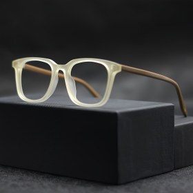 Resim ZQ GLASSES Unisex Moda Gözlükleri - Oval Tam Çerçeveli PC Çerçeve, Hafif Reçine Lensler, Erkekler ve Kadınlar için Kahverengi ve Şeffaf Gradyan Tasarım, Günlük ve Profesyonel Kullanım, Şık Gözlükler, Modern Gözlükler, Dayanıklı Gözlükler 