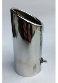 Resim 7 Cm. Tekli Somunlu Paslanmaz Krom Egzoz Ucu Volkswagen Passat Uyumlu 1 Adet 