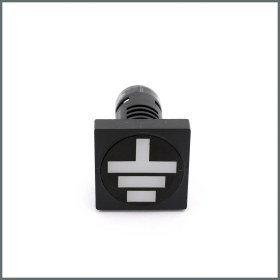 Resim Onesto Ledli Toprak Göstergesi 24VAC/DC (Kare) 