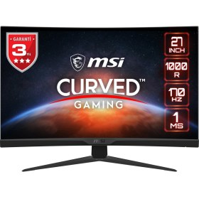Resim MSI 27" G272C 1920x1080 (FHD) CURVE 1000R VA 170HZ 1MS FREESYNC PREMIUM GAMING MONITOR 