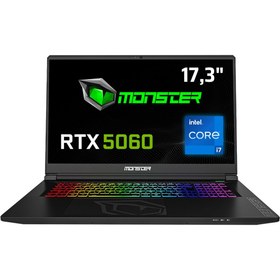 Resim MONSTER Tulpar T7 V26.2.4 Intel Core I7 13620h 16gb Ram 1tb Ssd Rtx 5060 Freedos 17,3" Fhd 144 Hz 