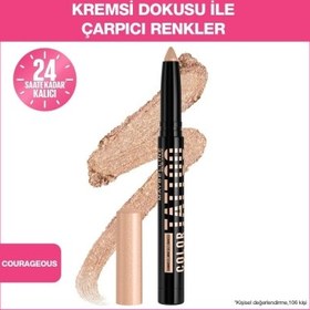 Resim Maybelline New York Color Tattoo 24H Eye Stix Kaş Kalemi & Göz Farı - Courageous 