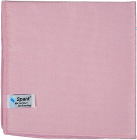 Resim 9 Adet Spark Kristal Mikrofiber Cam Silme Bezi Ve Genel Temizlik & Kurulama Bezi 40x40 Cm. Pembe 