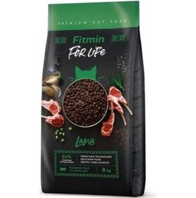 Resim Fitmin Forlife Kuzu Etli Yetişkin Kedi Maması 8 KG 