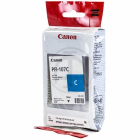 Resim Canon PFI-107C Cyan Mavi Plotter Kartuş İpf770-775 