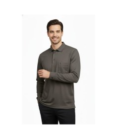 Resim Dynamo Erkek Gömlek Yaka Kol Manşetli Cepli Sweat 4249 Bgl-st04862 Vizon 