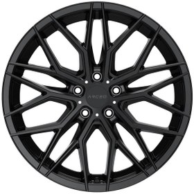 Resim Valencia ARC-19141-49 8.5x19"-5x112 ET40 73.1 Glossy Black Jant (4 Adet) 