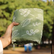 Resim %100 Pamuk Muslin Kundak Battaniyesi - 1 Adet, Dokuma Bebek Örtüsü, Yenidoğan Banyo Havlusu, Karışık Renk 