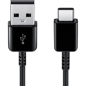 Resim Samsung EP-DG930IB Hızlı Şarj ve Data Type-C Aktarım Kablosu Siyah 