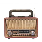 Resim Nns NS-2071 USB / Tf Kart / Fm Retro Taşınabilir Bluetooth Hoparlör 