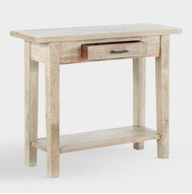 Resim Kütükhouse Ahşap Konsol 