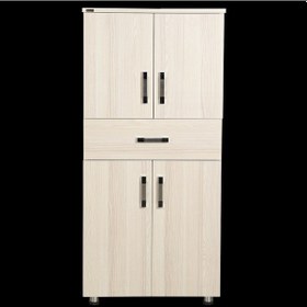 Resim Çok Amaçlı Dolap 150 Cm Hard Parlak Carden Suntalem 4Raf 1Çekmec (391359759) 