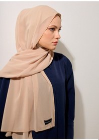 Resim Mayovera Eşarp-şifonlu Şal-bej Bej 