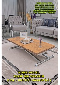 Resim Home Üst Tabla Mdf Efesçam Oval Köşe Alt Krom 