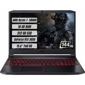 Resim ACER Nitro 5 AN515-45 R7 5800H 16 GB 512GB SSD RTX3050 144Hz 15.6 FHD FreeDos Notebook NH.QBAEY.004 Acer