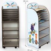 Resim Popcorn Kids Kayak Erkek Lou Kitaplık - Seperatörlü 