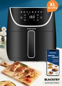 Resim Goldmaster Blackfry 1700 W Dijital 8 Ön Programlı 5.7 L Fritöz Goldmaster