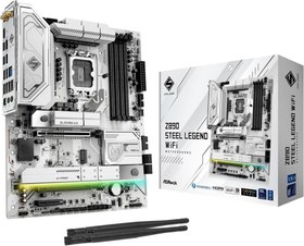 Resim Asrock Z890 Steel Legend Wi-Fi Intel LGA1851 DDR5 ATX Anakart Teşhir 