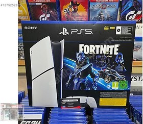 Resim SLIM SONY PLAYSTATION 5 1TB Fortnite 2YIL GARANTİ ADANA OYUN D. 