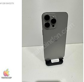Resim Apple iPhone 15 Pro Max İkinci El YD | 256 GB | Natürel Titanyum 