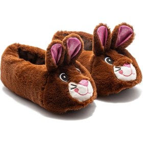 Resim Twigy Nara Kadın Hayvanlı Panduf Kahverengi 36/41 