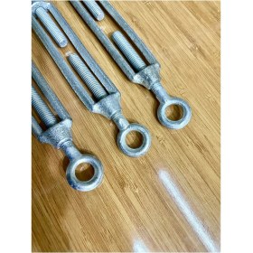 Resim Halat Gerdirme Aparatı 3 Adet Kanca Gergi Demiri 