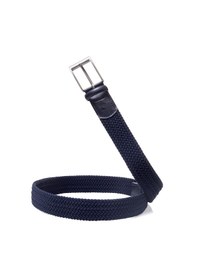 Resim Pierre Cardin Multi Renk Örgü Erkek Kemer En 3,5 Cm Pc-1745 Lacivert 