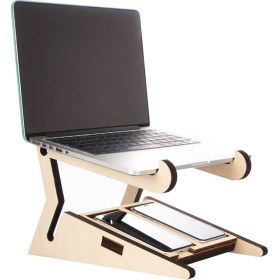 Resim Breseus Macbook Stand ve Organizatör 