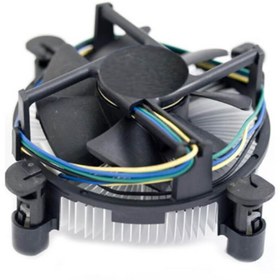 Resim WOZLO Intel 1150 1151 1155 1156 Pin Işlemci Fanı Cpu Fan 
