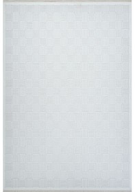 Resim Apex Halı Origami 6911 Beyaz Gri Çok Renkli 