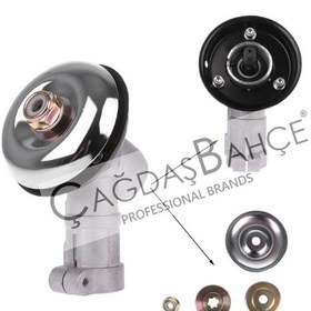 Resim Motorlu Tırpan Başlığı Redüktörü 28Mm 9 Diş 