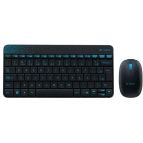 Resim Logitech MK240 Kablosuz Klavye & Mouse Seti-Siyah 