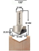 Resim BRK 135 Derece Değiştirilebilir Saplı Jiletli Freze 