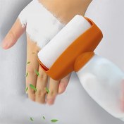 Resim 4 İnç Yeniden Kullanılabilir Boya Rulosu Fırçası ve 16.9oz Saklama - Düzenleme & Duvar Tamir Aracı, Ev Dekoru, Grafiti, Sanat & El İşleri için Doldurulabilir Şişe Uygulayıcı (Boya Dahil Değildir) 