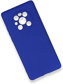Resim Nevarium Dtech Huawei Mate 40 Pro Uyumlu Kılıf Yumuşak Dokulu Silikon Mavi 