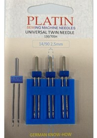 Resim Ev Tipi Dikiş Makinesi Çift İğne 14/90-2,5mm 