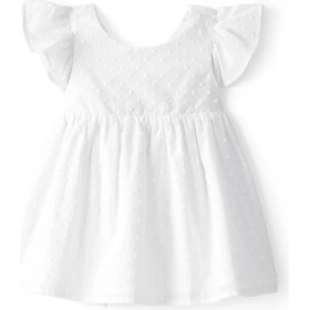 Resim Oshkosh Kız Bebek Elbise 6 Ay-24 Ay Beyaz 