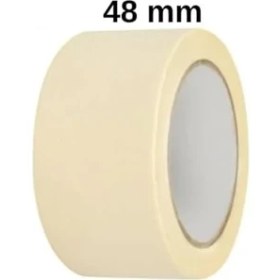 Resim 2 Adet Maskeleme Bandı Boya Bandı 48MM x 25M Kağıt Bant 