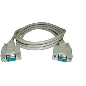 Resim Rs232 Db9 9 Pin Serial Dişi Dişi Seri Com Kablo 
