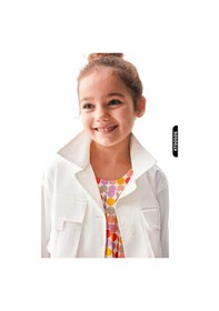 Resim Nk Kids Xo Kids Kız Çocuk Ceket 4-8 Yaş 36542 Ekru 