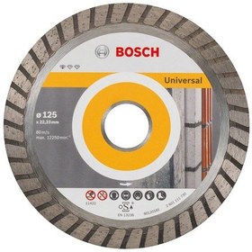 Resim Bosch Standard For Universal Turbo 125 mm Elmas Kesici Disk - 2608602394 