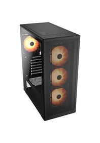 Resim Cougar Mx220 650w 80+ 4x Rgb Cgr-2ac8b-rgb Mid-tower Temperli Cam Akak0cou0020 