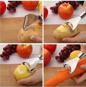 Resim Soyacak Çelik Düz Ağızlı Çelik Gümüş 