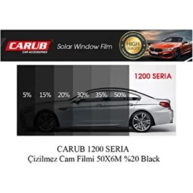 Resim Carub Cam Filmi 50X6M Aynalı %15 