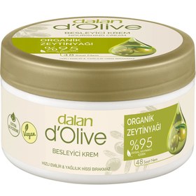 Resim Dalan D'Olive Kavanoz Besleyici Krem Organik Zeytinyağı 250 ml - Gratis 