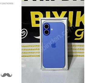 Resim Apple iPhone 16 İkinci El TR | 128 GB | Laciverttaş 