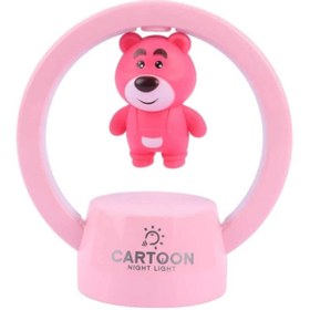 Resim Genel Markalar Renkli Çocuk Masa Lambası, Ayıcıklı ve Uzaylı Tasarımıyla Şirin ve Eğlenceli 